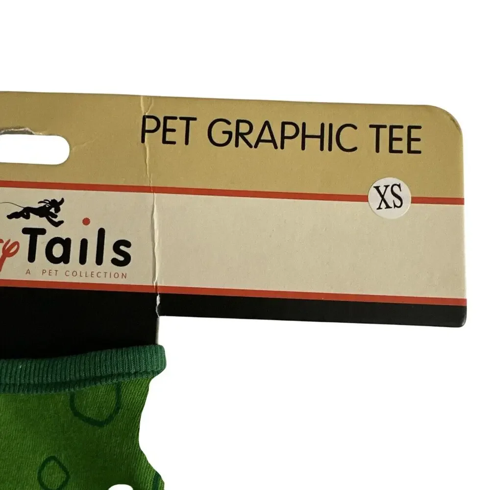 Disney Tails Rex Toy Story Dinosaur Dog Pet Graphic Tee Shirt size XS New